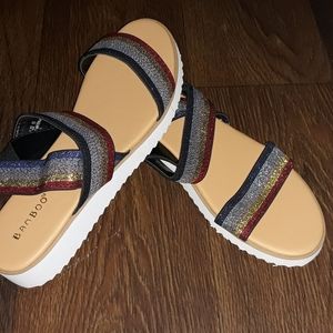 Rainbow sandals